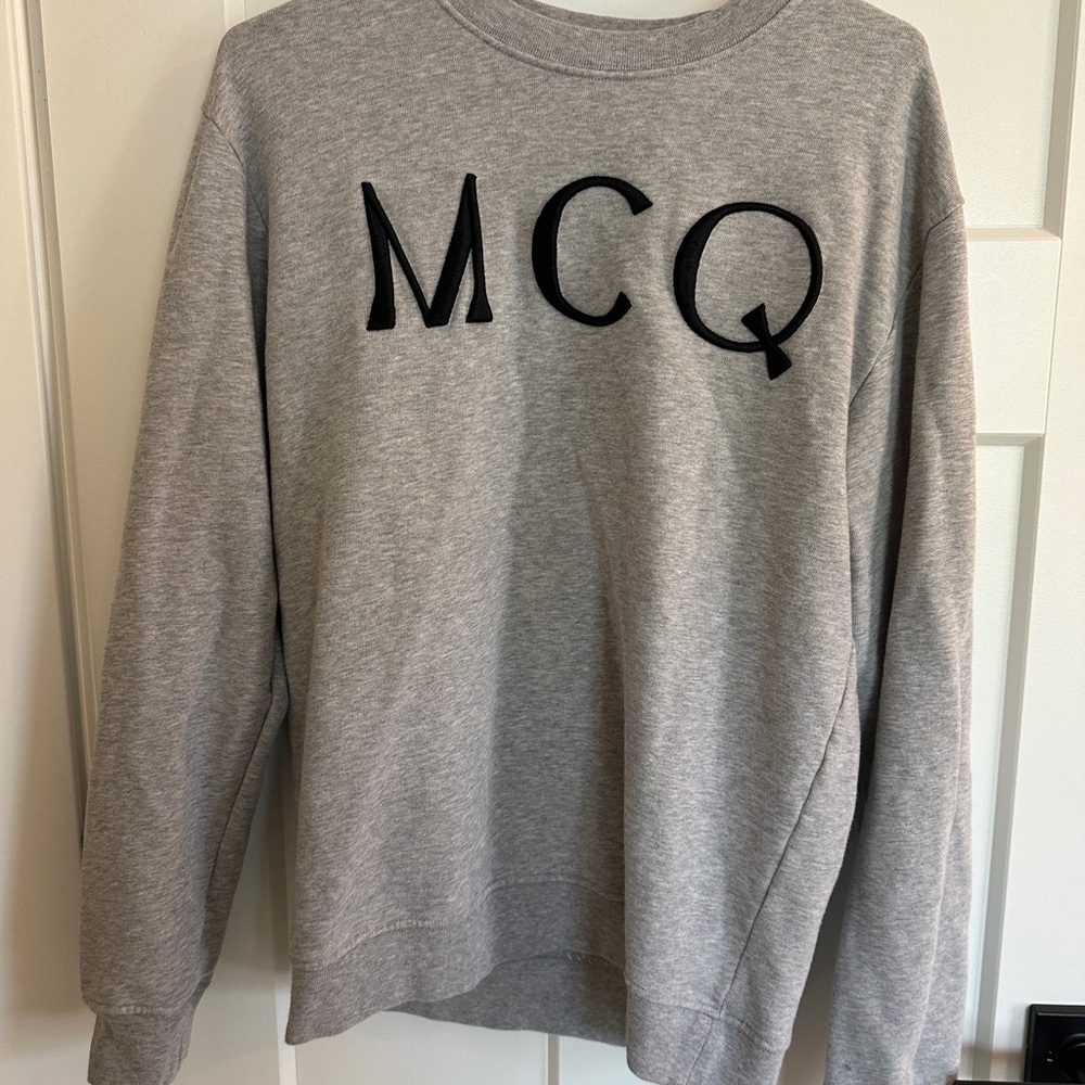 Alexander McQueen Gray Crewneck Sweatshirt